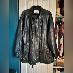 Ottimo Genuine Black Leather Jacket